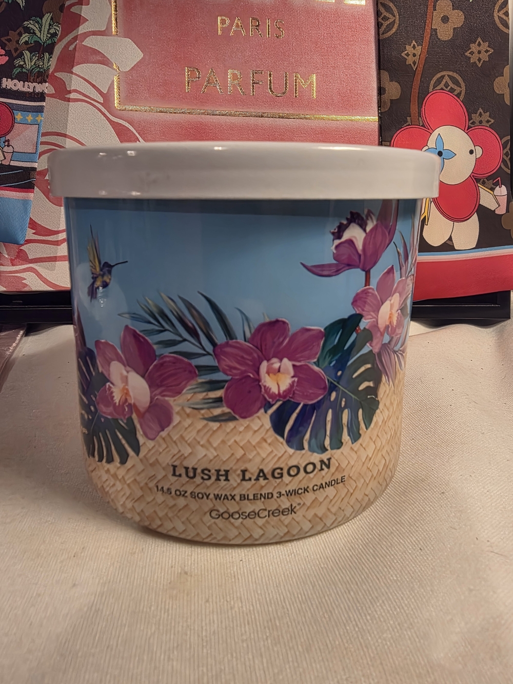 Goose Creek Lush Lagoon 3-Wick Candle